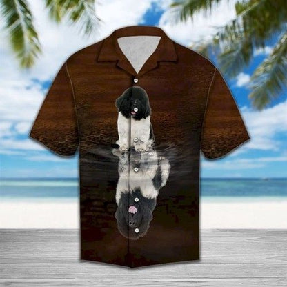 Cute Newfoundland Hawaiian Shirt Summer, Hwaiian For Gift