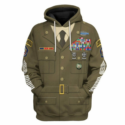 3D US Green Army Custom Tshirt Hoodie Apparel