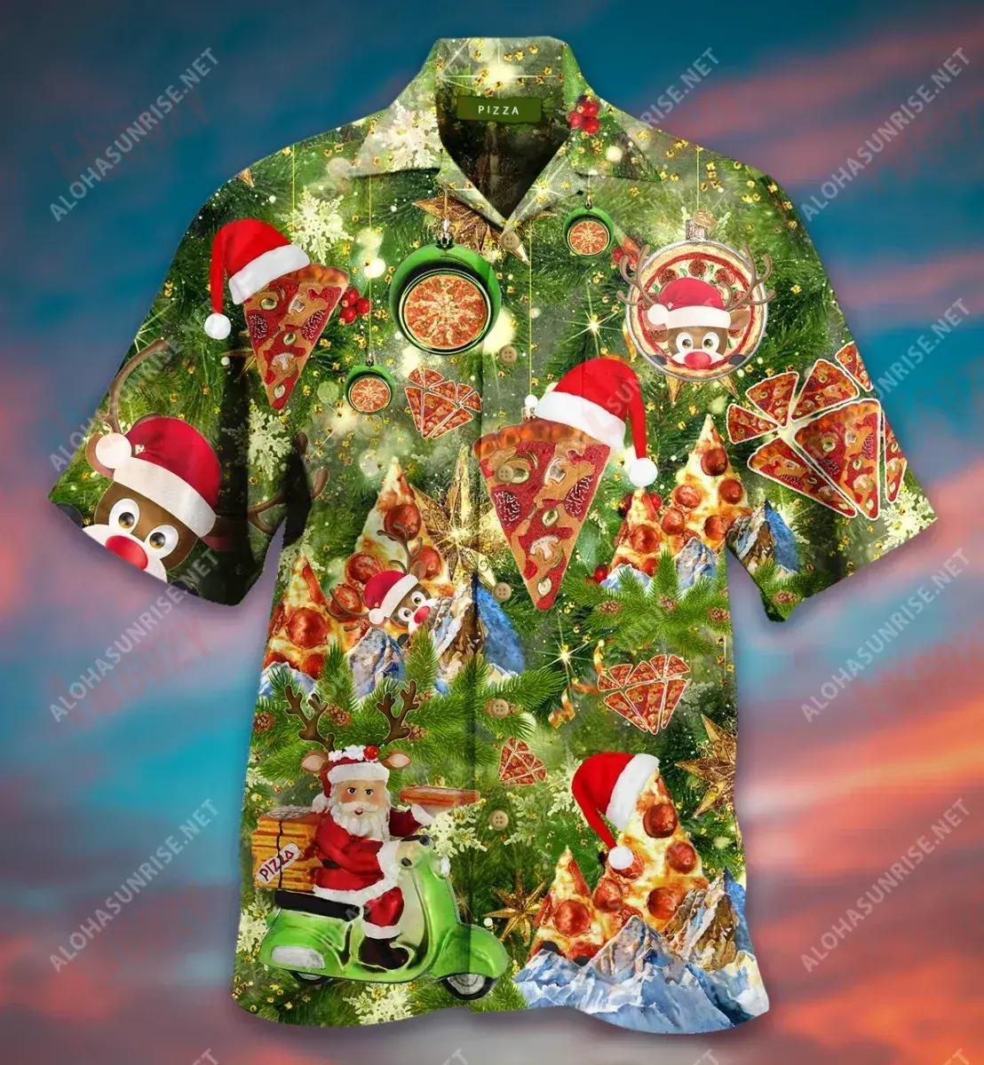 Stay Cheesy Pizza Christmas Short Hawaiian Shirt Hobbies Tropical Shirts Best Hawaiian Shirts Funny Hawaiian Shirts, Hawaiian Shirt Gift, Christmas Gift