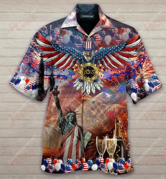America'S New Beginning 2022 Short Hawaiian Shirt Ocean Tropical Shirts Tactical Hawaiian Shirt Crazy Shirts Hawaii, Christmas Gift