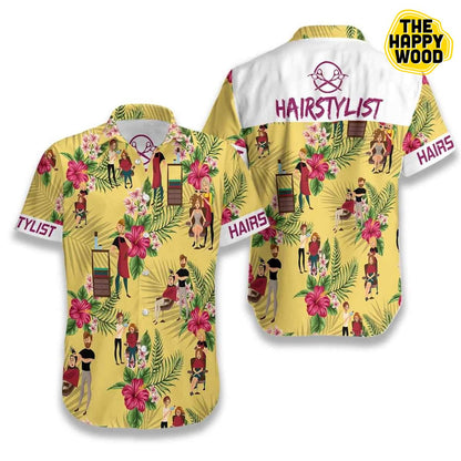 Hairstylist Hawaiian Hawaii Shirt, Hawaiian Shirt Gift, Christmas Gift