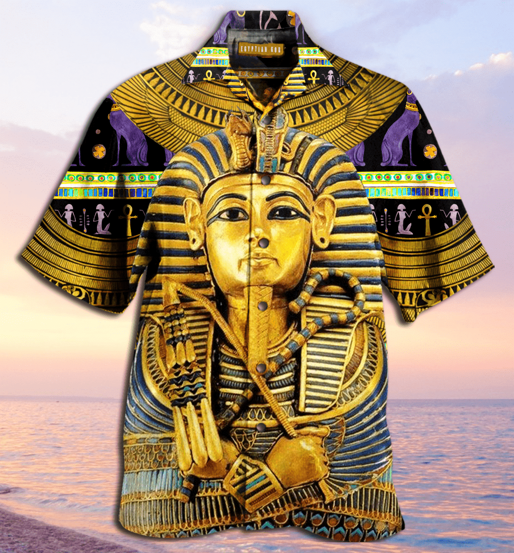 Egyptian God Hawaiian Aloha Shirts_Hawaiian Shirt Gift, Christmas Gift