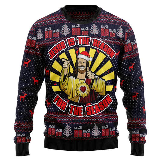 Jesus Is The Reason For The Season Ugly Christmas Sweater,Christmas Ugly Sweater,Christmas Gift,Gift Christmas 2024
