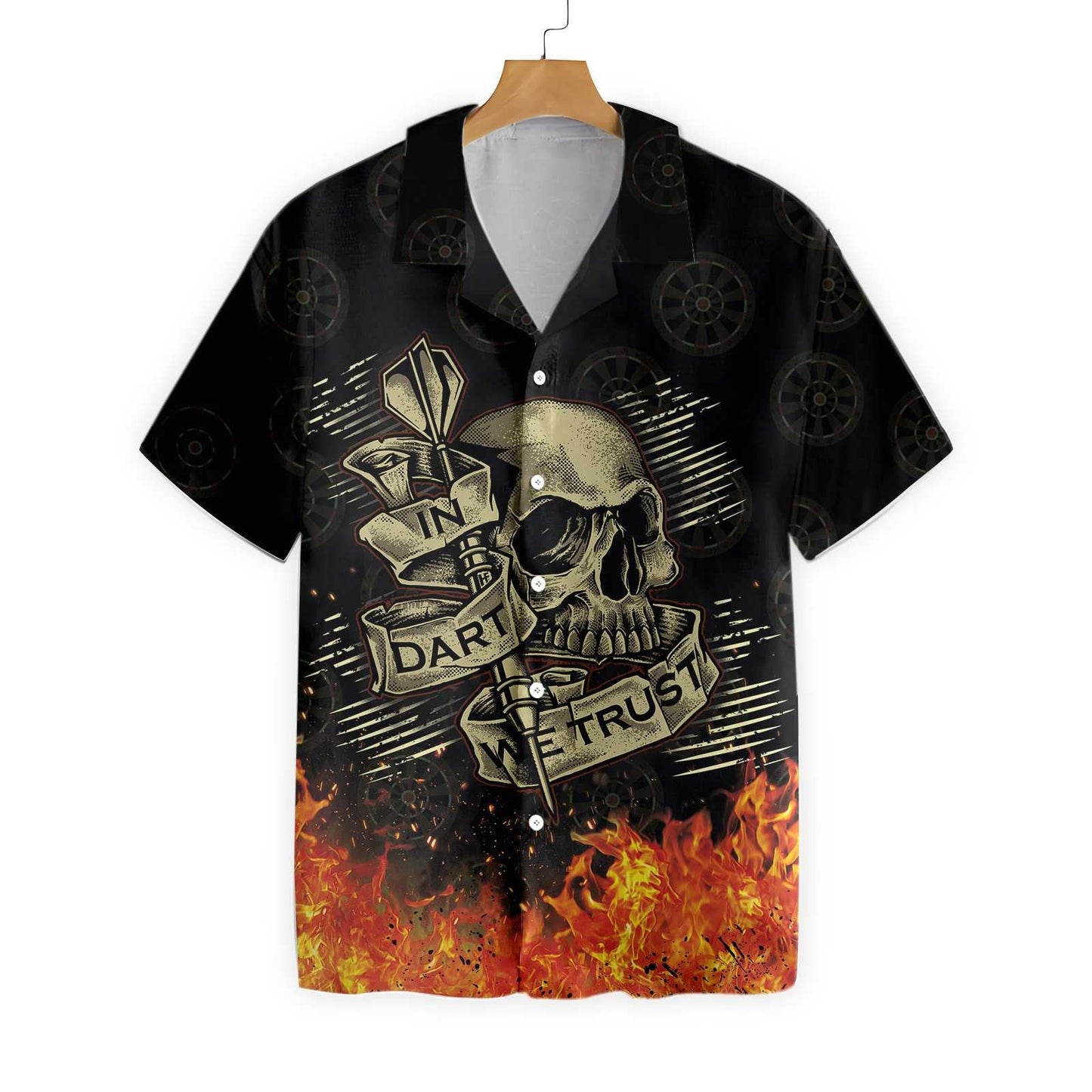 Marvellous In Dart We Trust Hawaiian Shirt, Hawaiian Shirt Gift, Christmas Gift