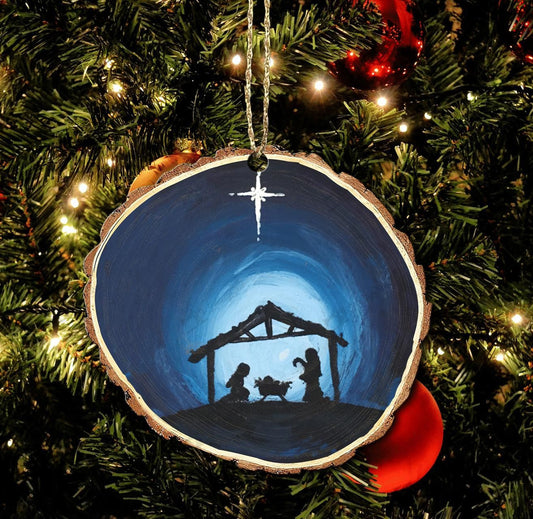 Christmas Night Ornament, Christmas Gift, Christmas Decoration