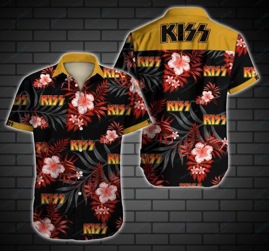 Kiss Hawaiian Shirt, Hawaiian Shirt Gift, Christmas Gift