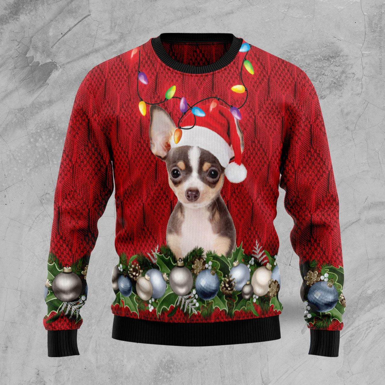 Chihuahua Christmas Beauty Ugly Christmas Sweater, Christmas Ugly Sweater,Christmas Gift,Gift Christmas 2022