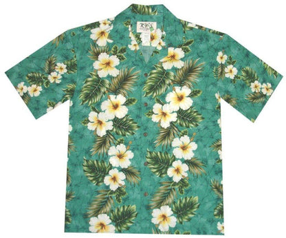 Hibiscus Panel Hawaiian Aloha Shirt Hawaiian Shorts Beach Short Sleeve, Hawaiian Shirt Gift, Christmas Gift