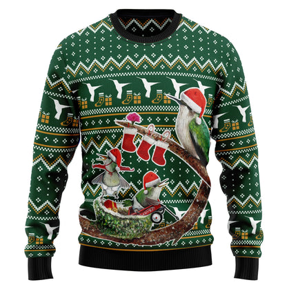 Hummingbird Family Xmas D2810 Ugly Christmas Sweater,Christmas Ugly Sweater,Christmas Gift,Gift Christmas 2024
