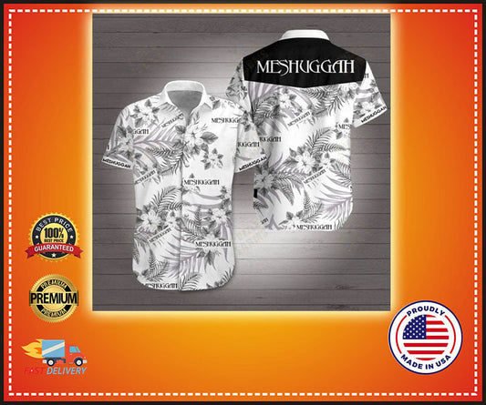 Meshuggah Hawaiian Shirt, Hawaiian Shirt Gift, Christmas Gift