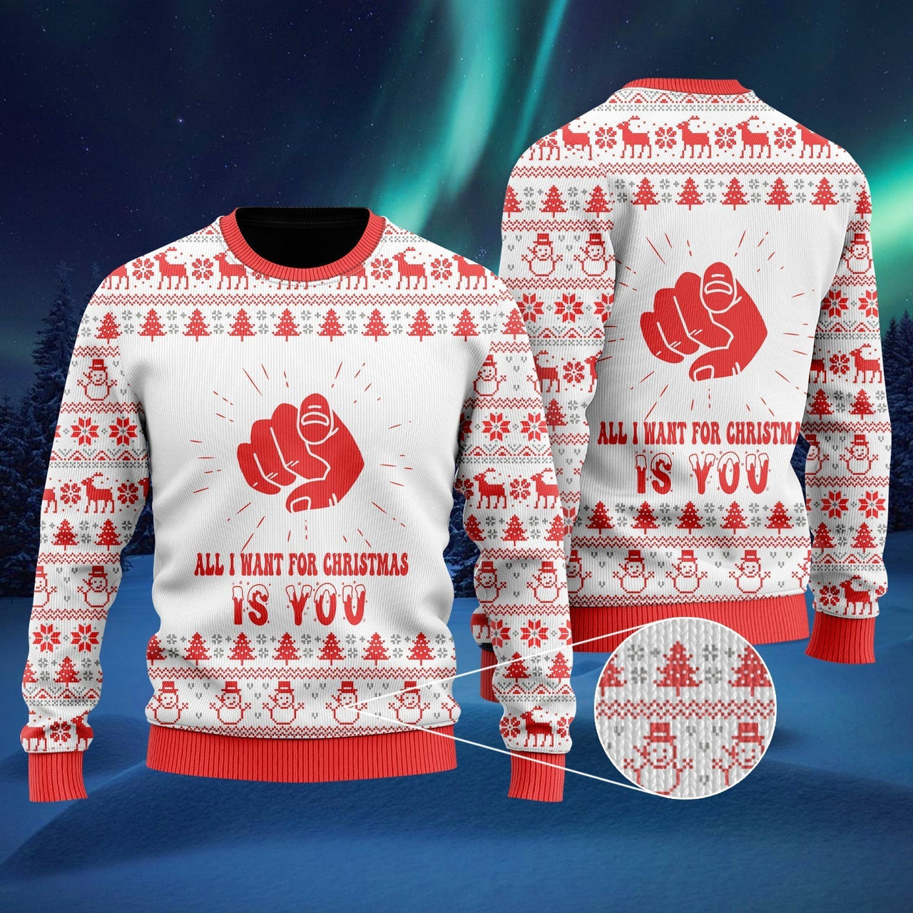 All I Want For Christmas Is You Ugly Christmas Sweater, Christmas Ugly Sweater,Christmas Gift,Gift Christmas 2022