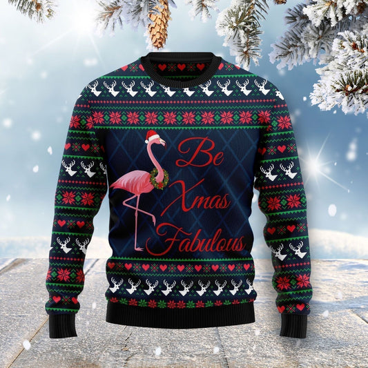 Be Xmas Fabulous Ugly Christmas Sweater,Christmas Ugly Sweater,Christmas Gift,Gift Christmas 2022