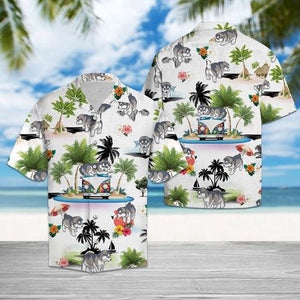 Alaskan Malamute Vacation Hawaiian Shirt Summer, Christmas Gift