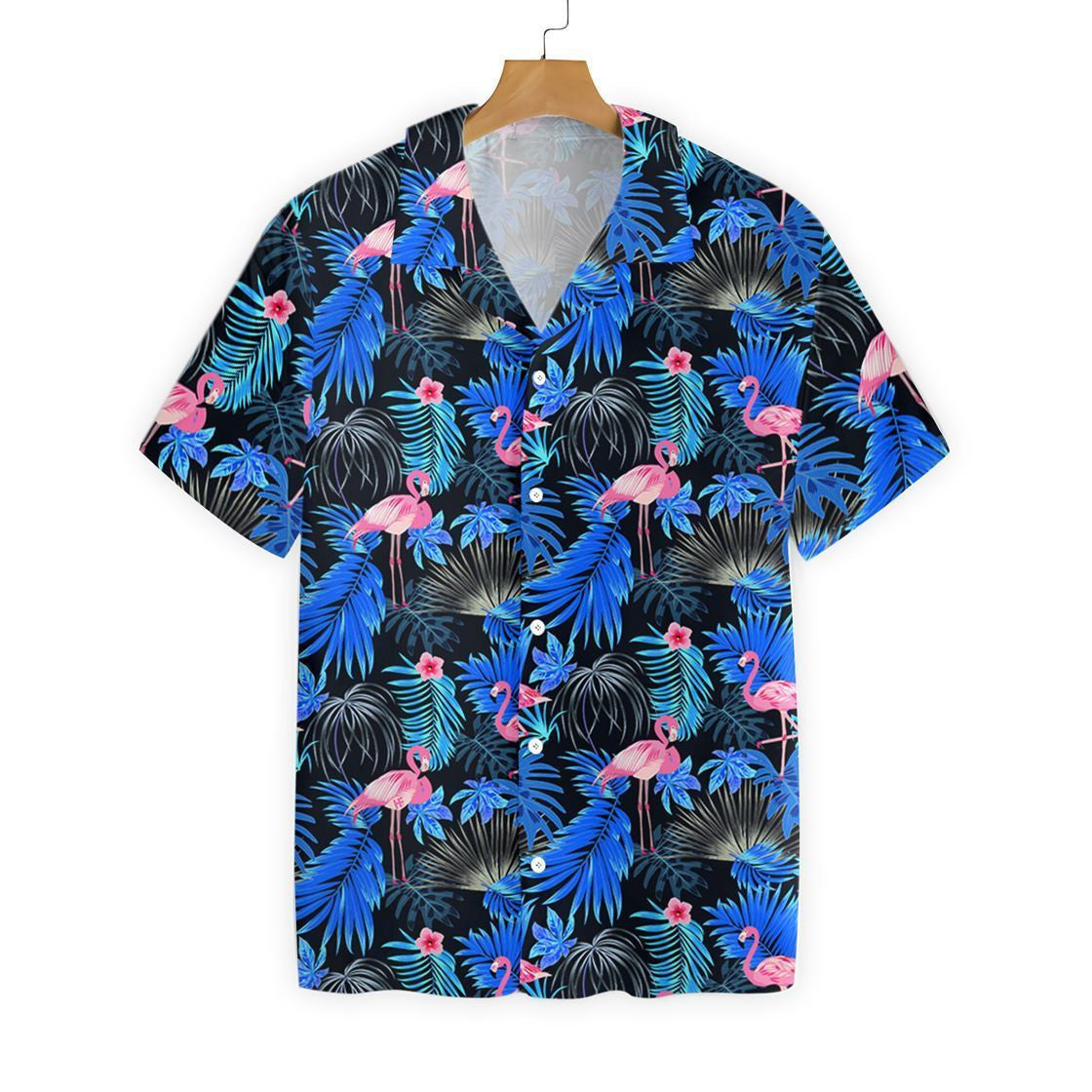 Deep Into Jungle Flamingo Design Hawaiian Shirt, Hawaiian Shirt Gift, Christmas Gift