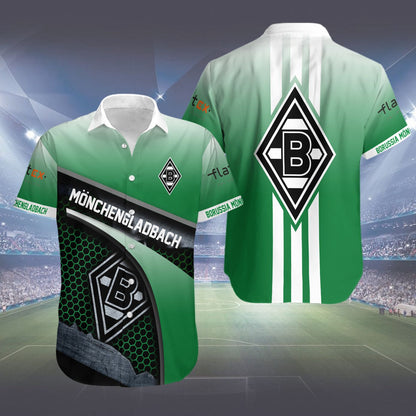 Borussia Monchengladbach Hawaiian Shirt, Hawaiian Shirt Gift, Christmas Gift