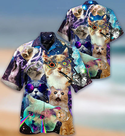 Cats The Battle Flying Cat Rebellion Unique Design Hawaiian Shirt, Hawaiian Shirt Gift, Christmas Gift
