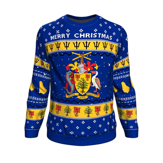 Barbados Christmas Sweater, Christmas Ugly Sweater, Christmas Gift, Gift Christmas 2024