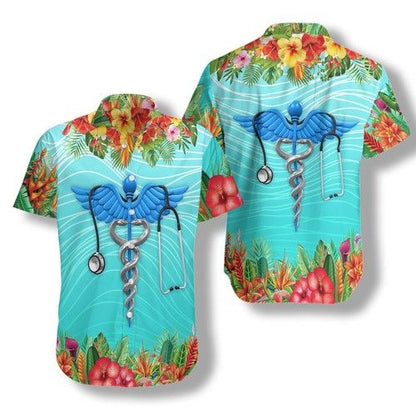 Nurse Hawaiian Shirt Hawaiian Shirt, Hawaiian Shirt Gift, Christmas Gift