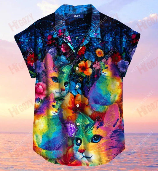 Hawaiian Shirt Summer Short Sleeve Best Hawaiian Shirts Hawaiian Shirts For Women, Hawaiian Shirt Gift, Christmas Gift