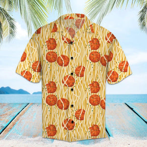 Amazing Food Spaghetti Texture Pattern Hawaiian Shirt, Hawaiian For Gift