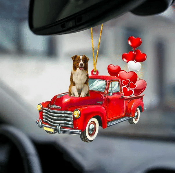 Border Collie Christmas Ornament, Christmas Ornament Gift, Christmas Gift, Christmas Decoration