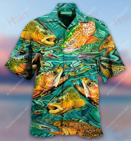 Fishing Is My Retirement Plan Unisex Hawaiian Shirt Hobbies Short Sleeve Custom Hawaiian Shirts Hawaiian Shirt Pattern, Hawaiian Shirt Gift, Christmas Gift