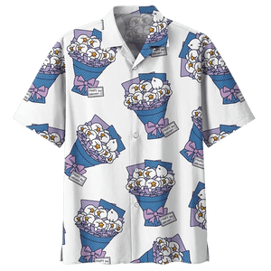 Pretty Duck Background Design Hawaiian Shirt,Hawaiian Shirt Gift, Christmas Gift