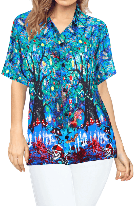 The Night Of The Living Dead Halloween Tropical Hawaiian Shirt, Hawaiian Shirt Gift, Christmas Gift