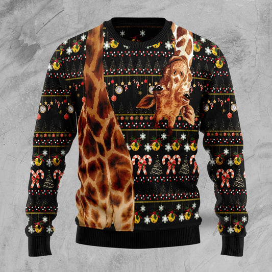 Giraffe Funny Ugly Christmas Sweater,Christmas Ugly Sweater,Christmas Gift,Gift Christmas 2024