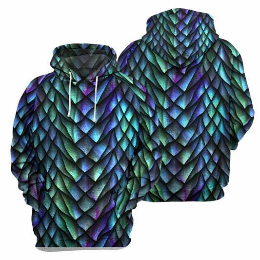 Dragon Scales - 3D All Over Printed Shirt Tshirt Hoodie Apparel