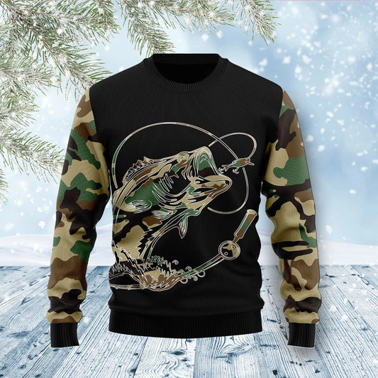Fishing Dad Ugly Christmas Sweater,Christmas Ugly Sweater,Christmas Gift,Gift Christmas 2024