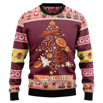 Gingerbread Christmas Tree Ugly Christmas Sweater,Christmas Ugly Sweater,Christmas Gift,Gift Christmas 2024