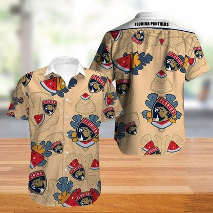 Florida Panthers Hawaiian Shirt, Hawaiian Shirt Gift, Christmas Gift