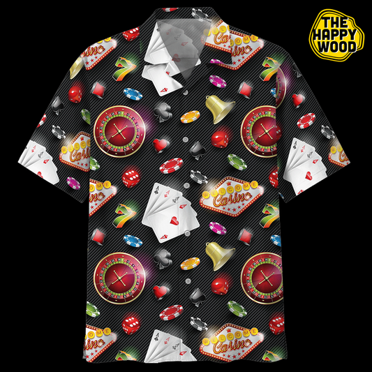 Poker Hawaiian Shirt, Hawaiian Shirt Gift, Christmas Gift