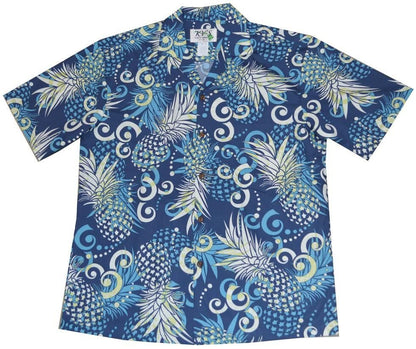 Pineapple Bliss Hawaiian Aloha Shirt Hawaiian Shorts Beach Short Sleeve, Hawaiian Shirt Gift, Christmas Gift