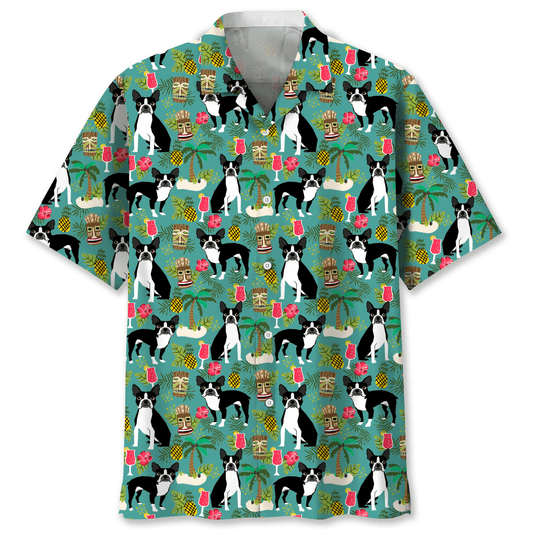 Boston Aloha Hawaiian Beach Shirt,Hawaiian Shirt Gift, Christmas Gift