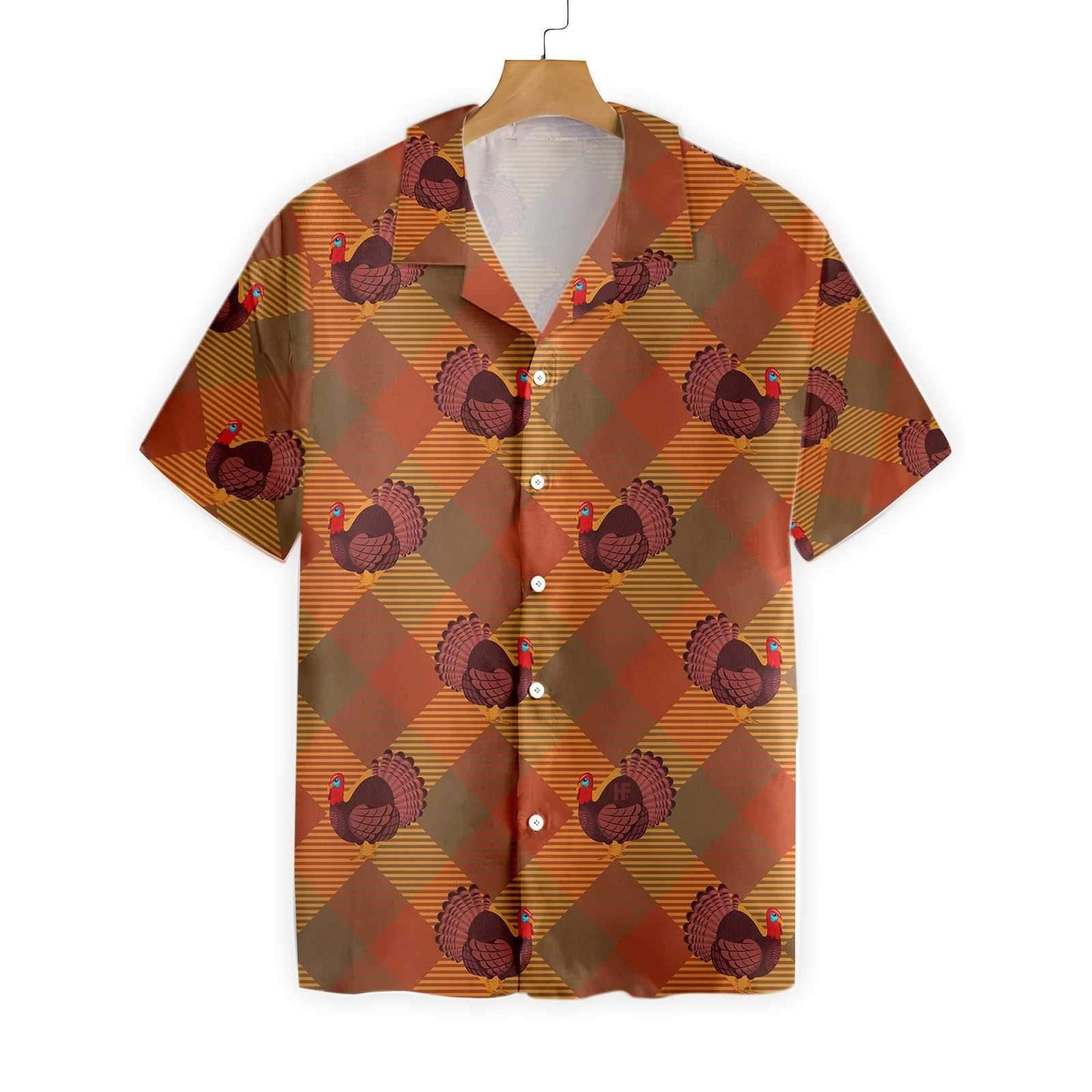Pretty Turkey For Holiday Thanksgiving Hawaiian Shirt, Hawaiian Shirt Gift, Christmas Gift