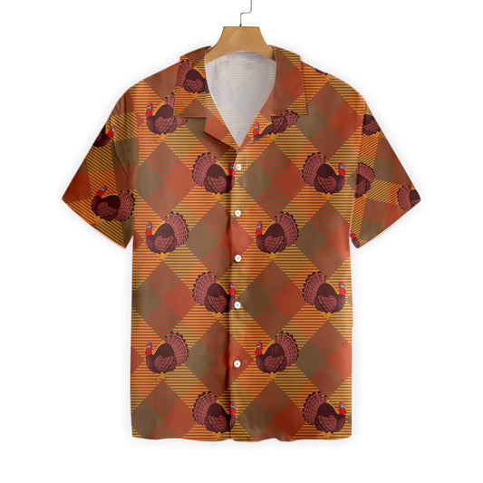 Pretty Turkey For Holiday Thanksgiving Hawaiian Shirt, Hawaiian Shirt Gift, Christmas Gift