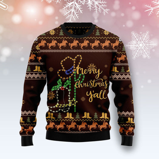 Cowboy Boots Ugly Christmas Sweater, Christmas Ugly Sweater,Christmas Gift,Gift Christmas 2022