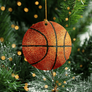 Basketball Christmas Ornament, Christmas Ornament Gift, Christmas Gift, Christmas Decoration