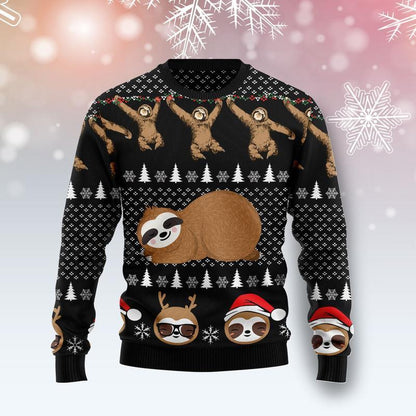 Crazy Sloth Ugly Christmas Sweater,Christmas Ugly Sweater,Christmas Gift,Gift Christmas 2022