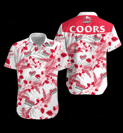 Coors Light Hawaiian Shirt, Hawaiian Shirt Gift, Christmas Gift
