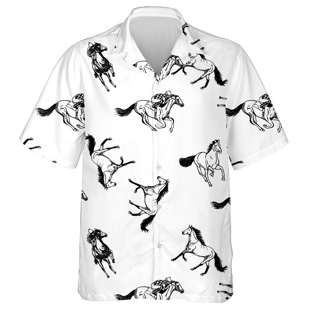 Hand Drawn Sketch Style Portraits Of Leopards Hawaiian Shirt, Hawaiian Shirt Gift, Christmas Gift