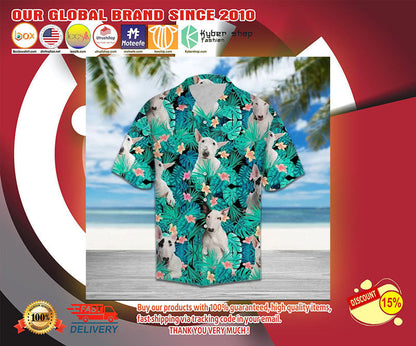 Bull Terrier Hawaiian Shirt, Hawaiian Shirt Gift, Christmas Gift