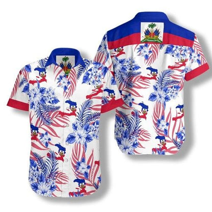 Haiti Proud Hawaiian Shirt, Hawaiian Shirt Gift, Christmas Gift