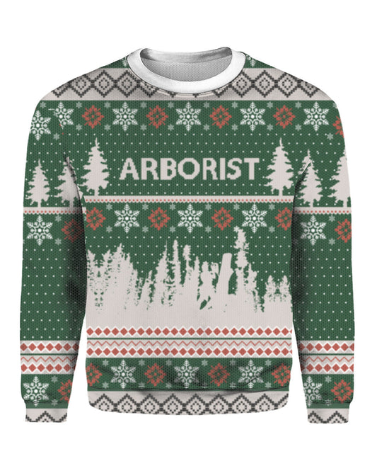 Arborist Christmas Ugly Christmas Sweater, Christmas Ugly Sweater,Christmas Gift,Gift Christmas 2022