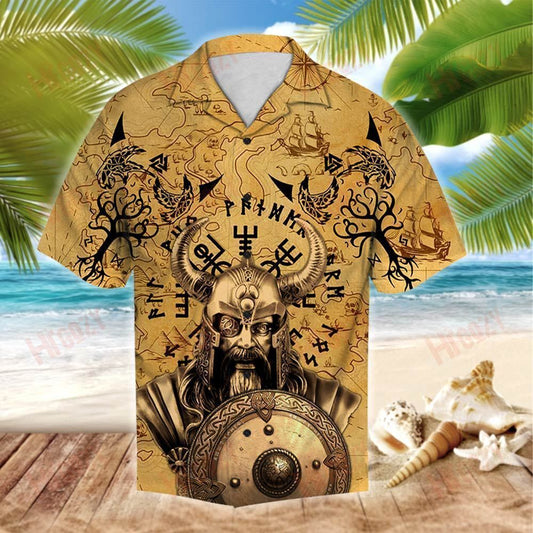 Go To Valhalla Short Sleeve Shirt Summer Hawaiian T Shirts Hawaiian Crazy Shirts Hawaiian Shirts For Women, Hawaiian Shirt Gift, Christmas Gift