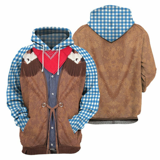 Cowboy - 3D All Over Printed Shirt Tshirt Hoodie Apparel