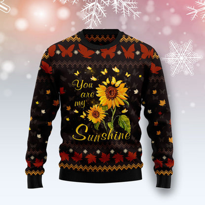 Butterfly Sunshine Ugly Christmas Sweater, Christmas Ugly Sweater,Christmas Gift,Gift Christmas 2022