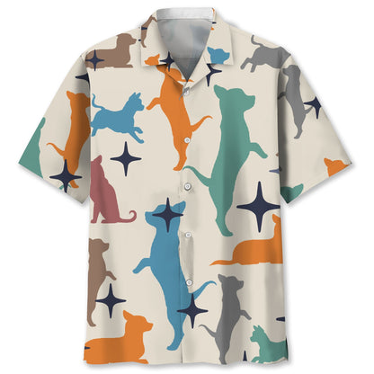 Chiahuahua Posture Hawaiian shirt â€“ Dnstyles_Hawaiian Shirt Gift, Christmas Gift